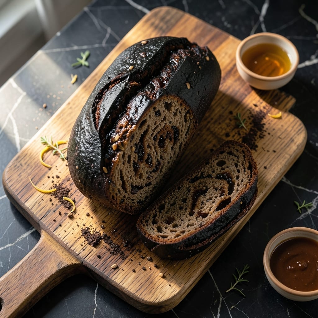 Recipe for Black Bread: Dark and Dense Rye Tradition