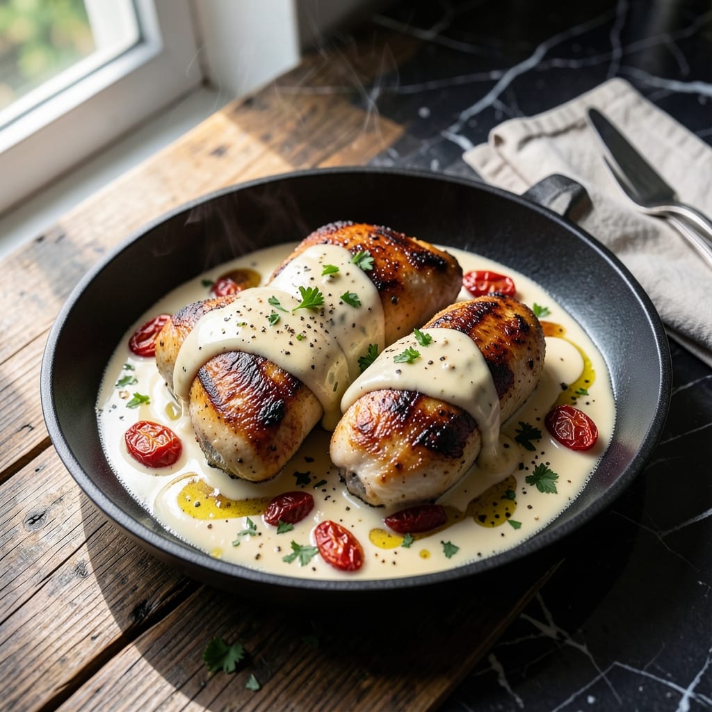 Marry Me Chicken Recipe With Chicken Thighs: Creamy Sun-Dried Tomato Romance