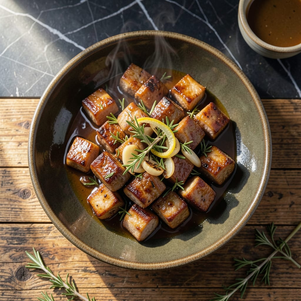 Recipe For Cubed Pork Loin: Herb-Marinated and Pan-Seared to Succulence