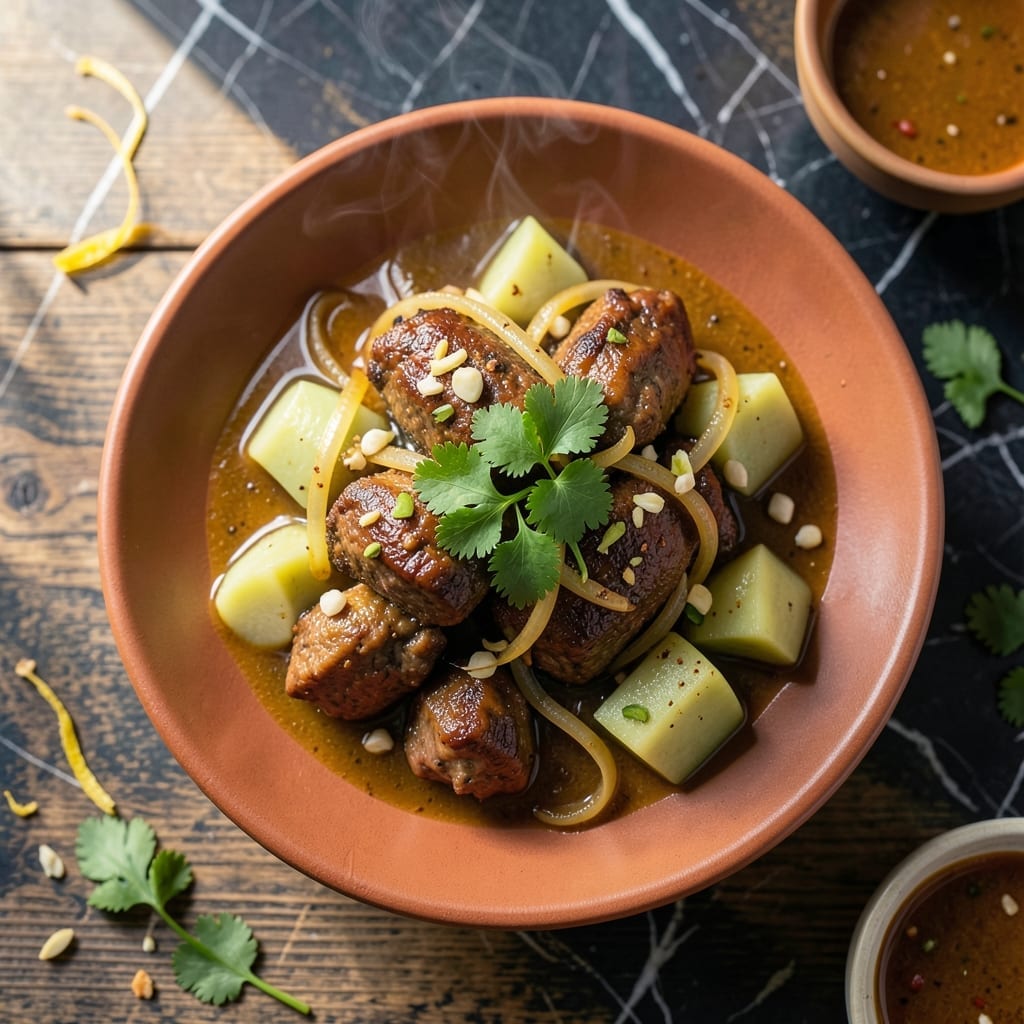 Lauki Gosht Recipe Food Fusion: Spiced Bottle Gourd and Meat Harmony