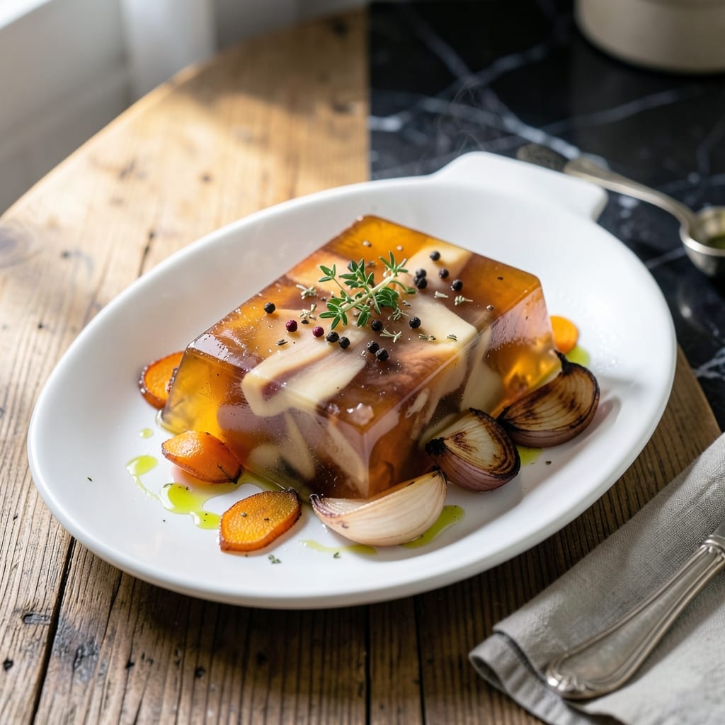 Pork Jelly Recipe: Clear Aspic Perfection for Charcuterie Boards