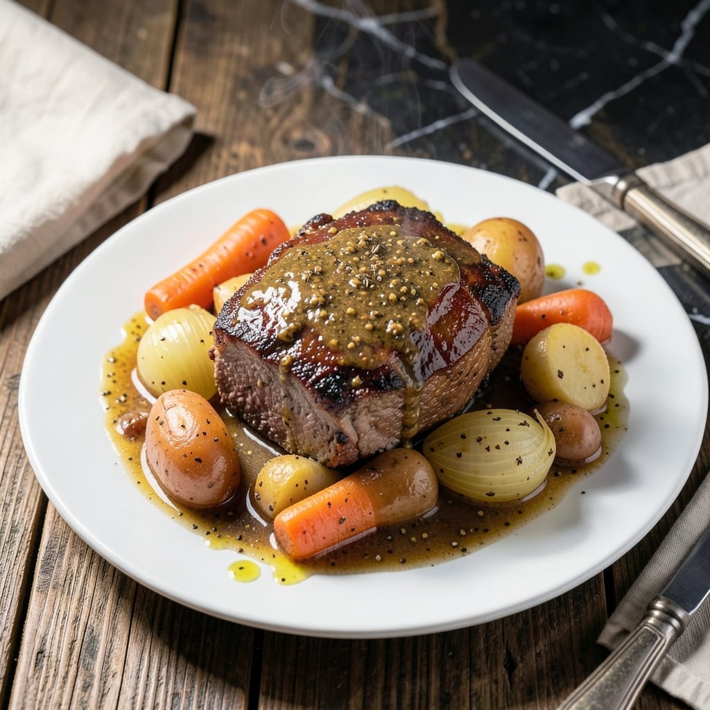 Pot Roast Crock Pot Recipe With Dry Ranch Dressing: Set-It-And-Forget-It Savory Depth