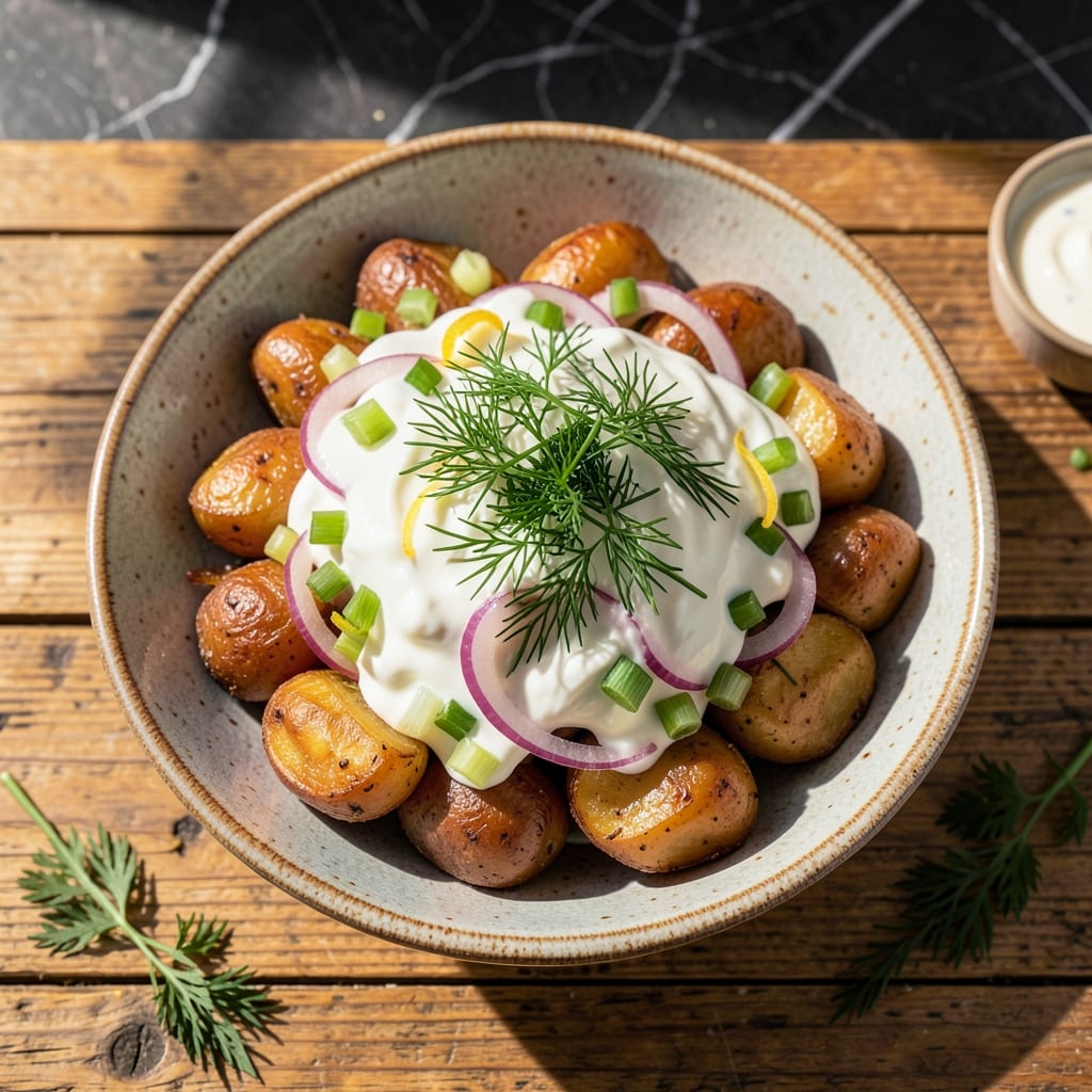 Potato Salad Recipe Using Greek Yogurt: Tangy And Light With Herb Infusion
