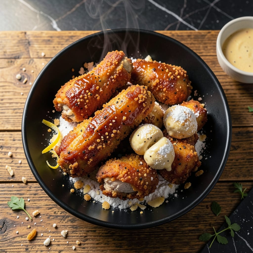 Fried Chicken Recipe With Egg Flour and Bread Crumbs: Triple-Coated Crunch
