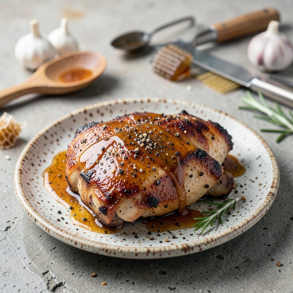 BBQ Chicken Honey Garlic Sauce Recipe: Sticky Glazed Grill Delight