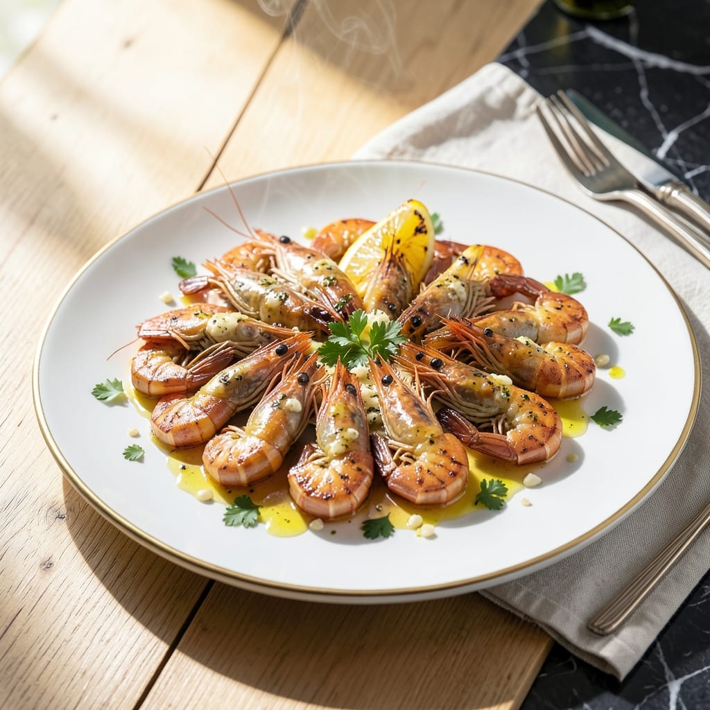 Recipe For Tiger Shrimp: Garlic Butter Pan-Seared In Minutes