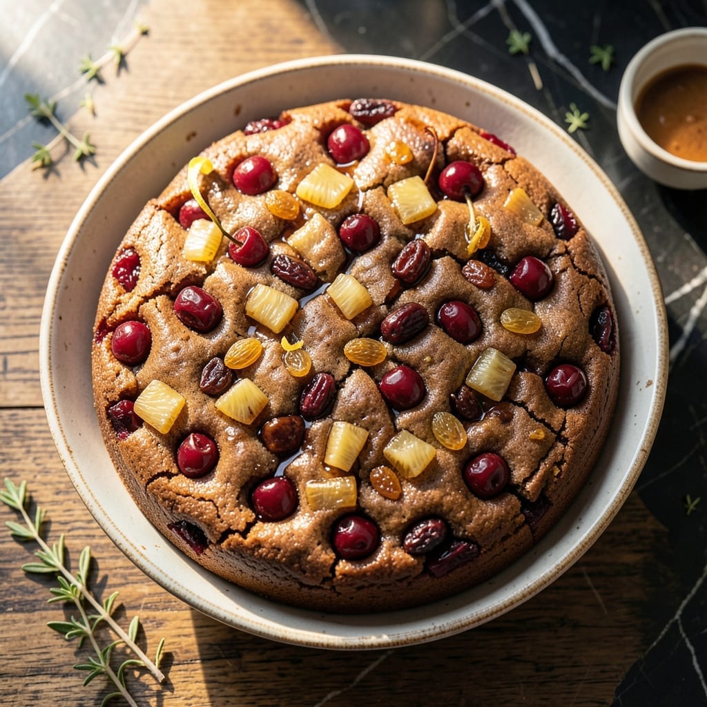 Southern Supreme Fruitcake Recipe: Holiday Spice and Boozy Depth