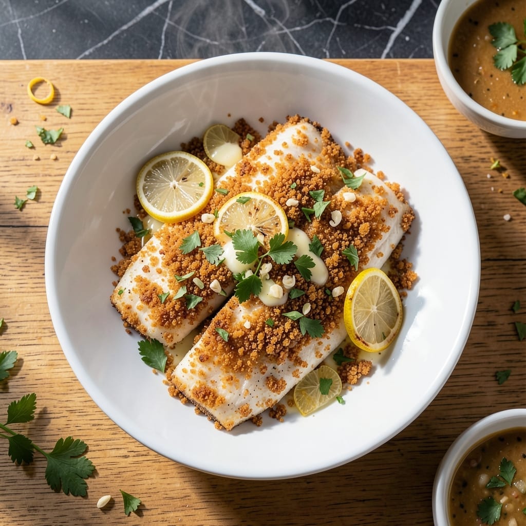 Baked Flounder Recipe Panko: Crispy Topping for Flaky White Fish