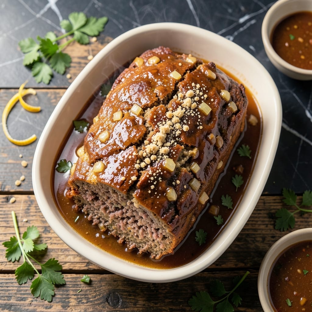 Meatloaf Recipe Using Pork And Beef: Moist Slices With Herb-Infused Depth