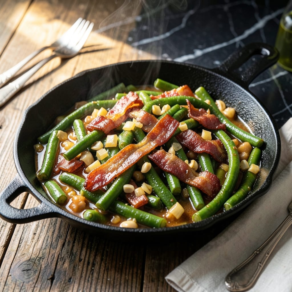 Shealy's BBQ Green Bean Recipe: Smoky Bacon-Infused Side Dish