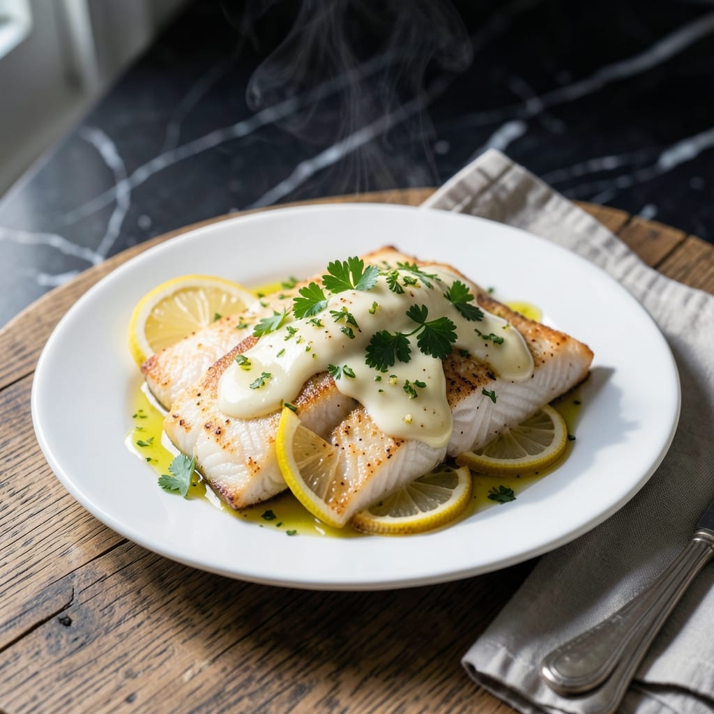 Baked Cod Fish Recipe in Oven: Flaky White Flesh With Lemon Garlic Infusion