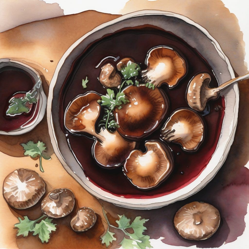 mushroom demi glace recipe