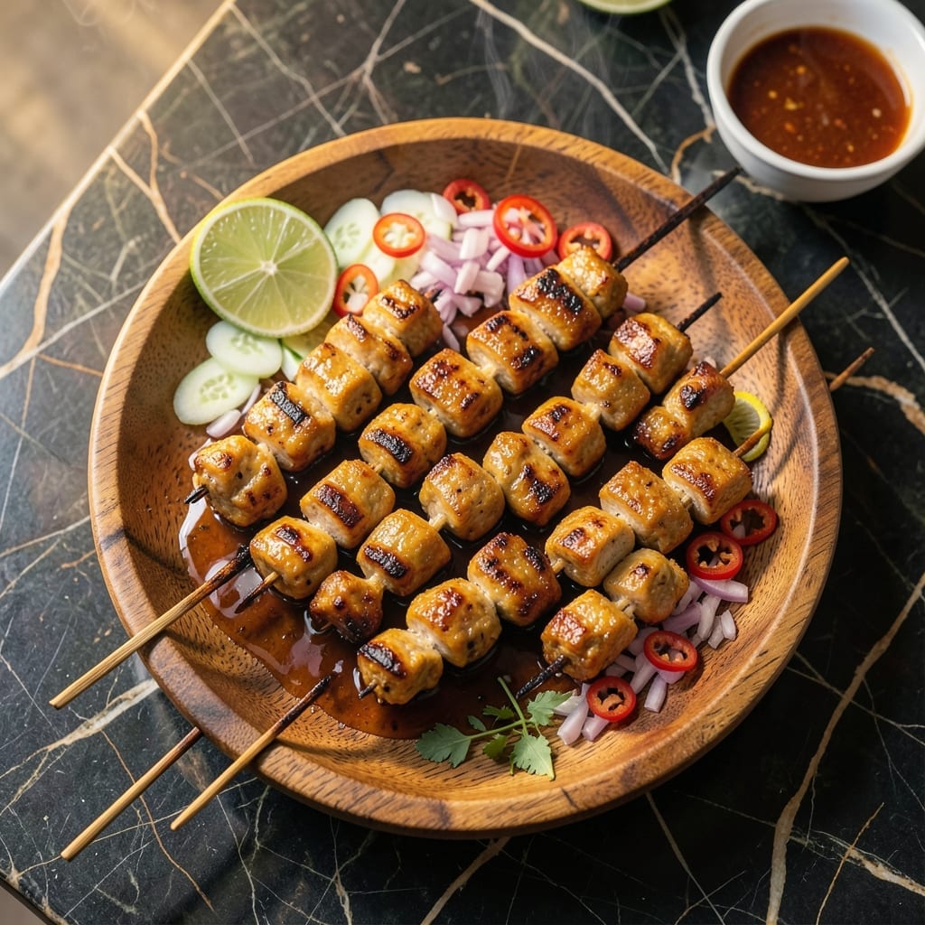 Pork Satay Recipe Singapore: Skewered Perfection With Peanut Sauce Pork Satay Recipe Singapore: Skewered Perfection With Peanut Sauce