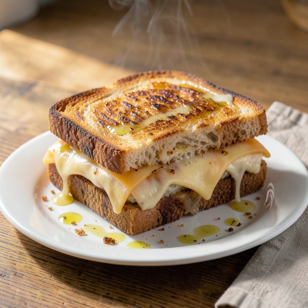 Best Grilled Cheese Recipe Ever: Buttery Crusts With Melty Layers