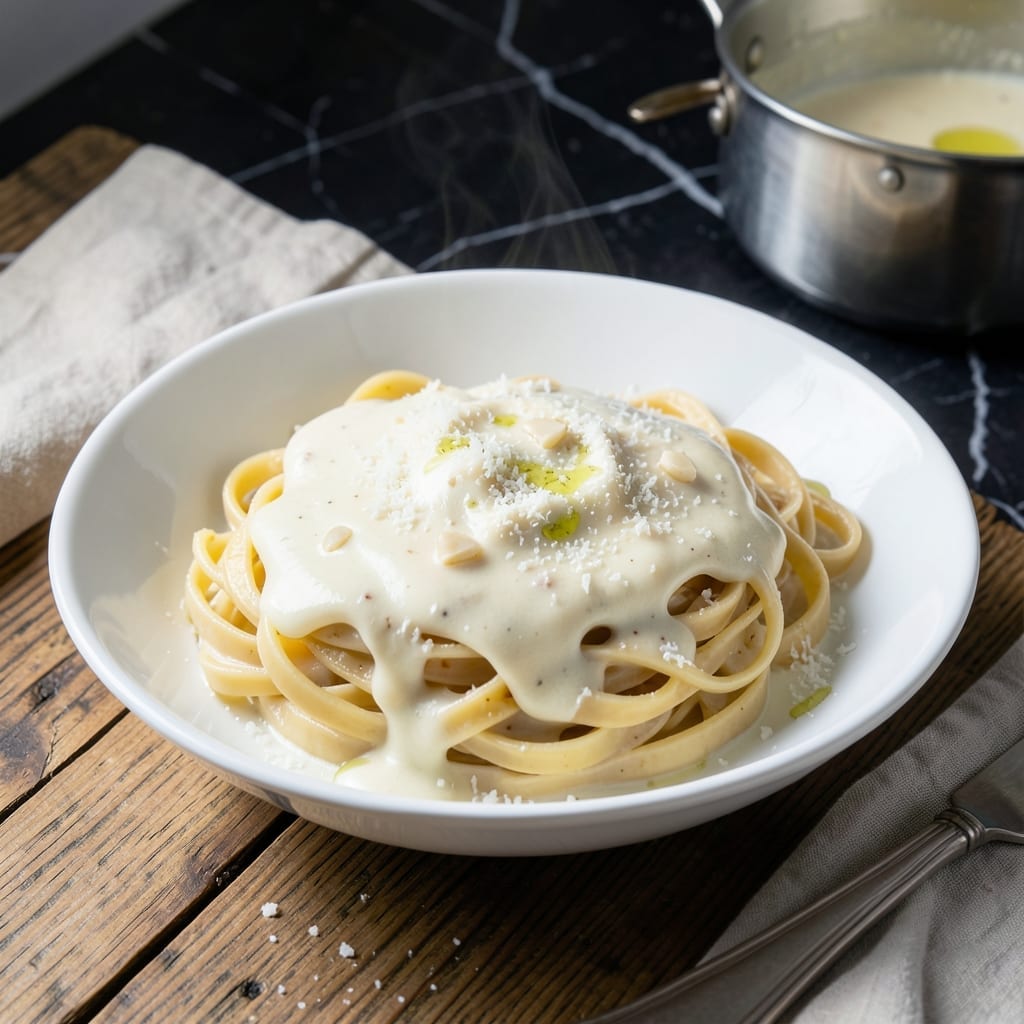 Alfredo Sauce Recipe With Whole Milk: Silky Parmesan Emulsion