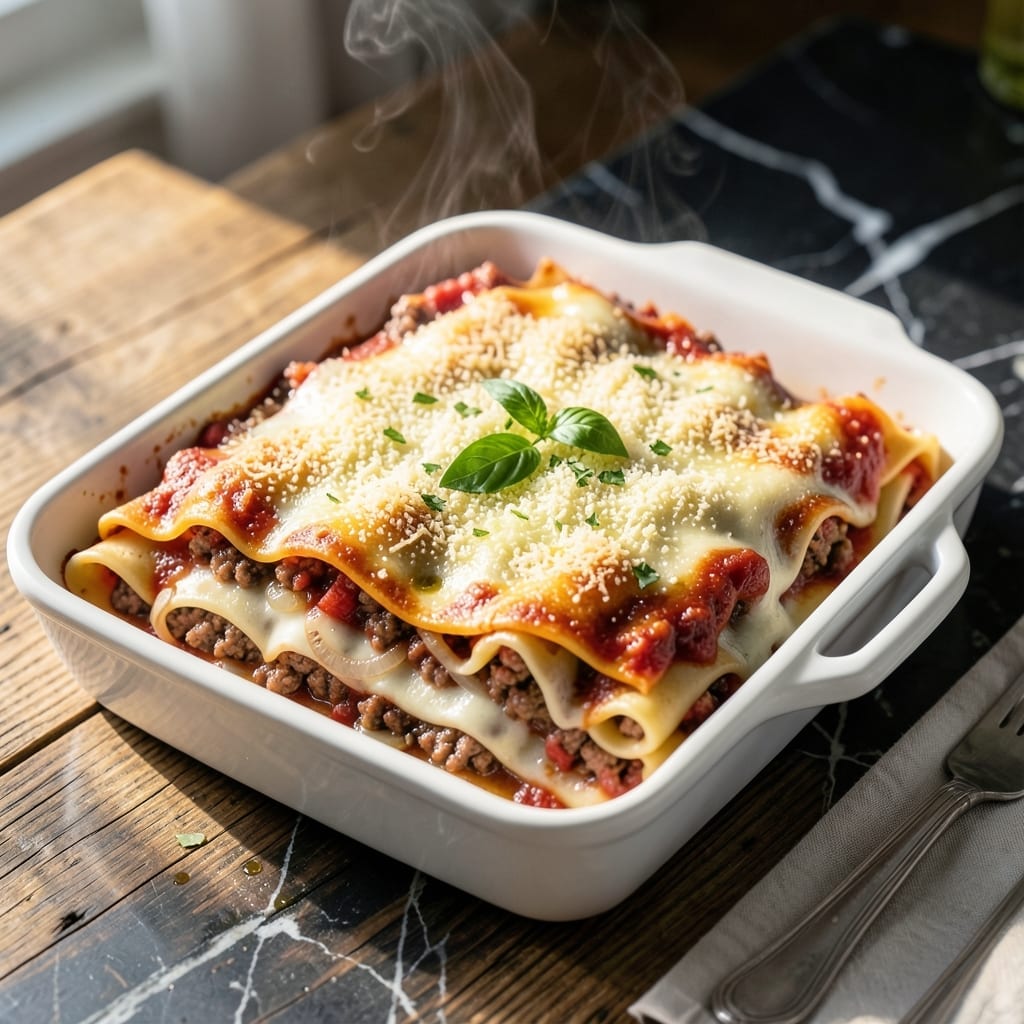 Lasagna Recipe With Fresh Pasta Sheets: Homemade Layers of Rich Indulgence
