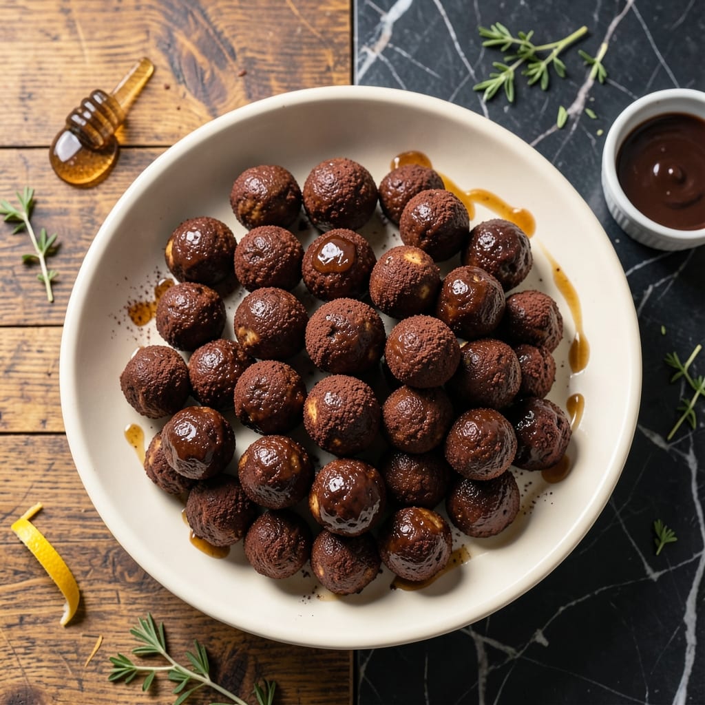 Rum Balls Recipe Without Corn Syrup: Boozy Chocolate Truffle Bites