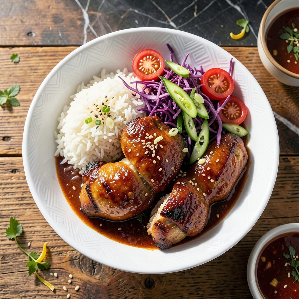 Bibibop Chicken Recipe: Korean BBQ Glazed with Caramelized Edges