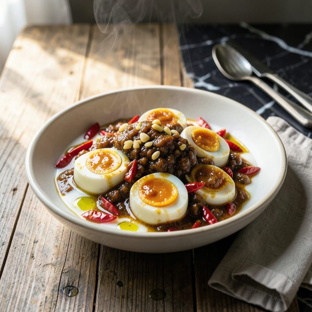 Egg Sambal Recipe Malaysian: Spicy Coconut-Inspired Breakfast Delight