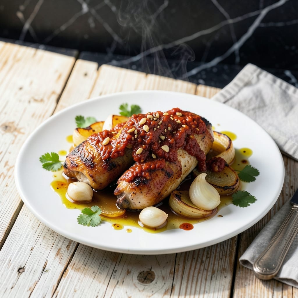 Harissa Chicken Recipe Slow Cooker: North African Spiced Hands-Off Feast
