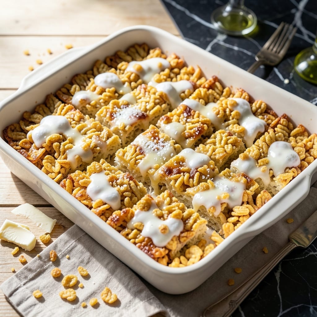 Rice Crispy Treats Recipe with Fluff: Marshmallow Clouds in Every Bite