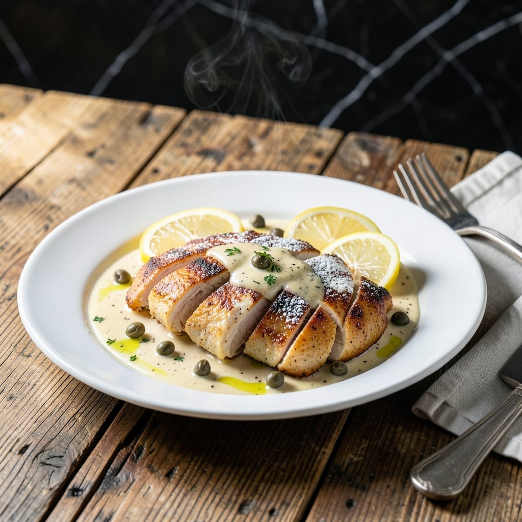Recipe Chicken Piccata With Capers Italian: Bright Lemon Sauce With Briny Bite