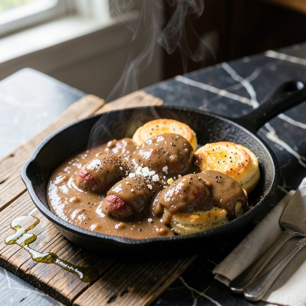 Maple Street Biscuit Company Gravy Recipe: Rich Sawmill-Style Sausage Infusion