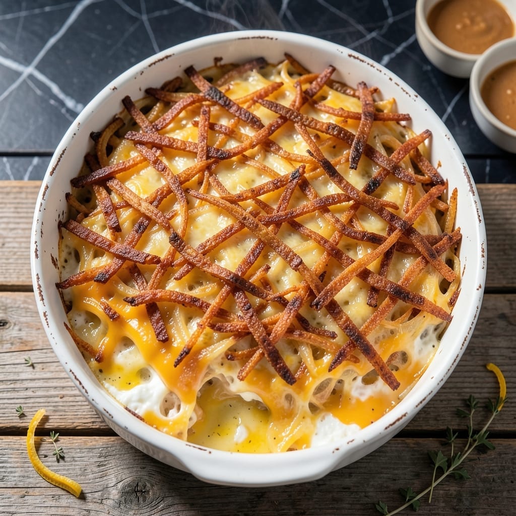 Recipe for Hash Brown Casserole Like Cracker Barrel: Copycat Cheesy Potato Bake
