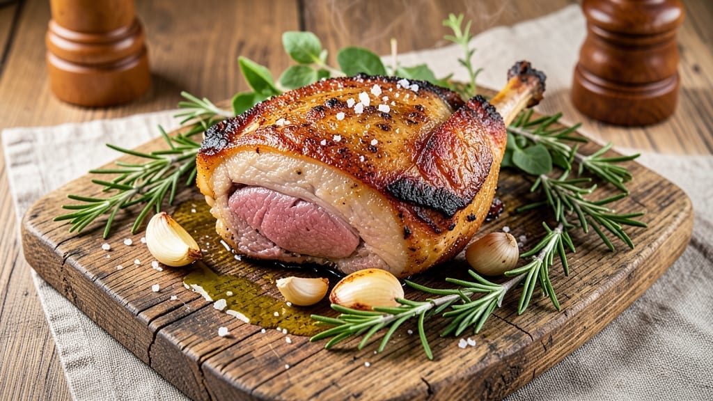 Smoked Leg of Lamb Recipe: Herb-Crusted Smokiness With Fall-Apart Tenderness