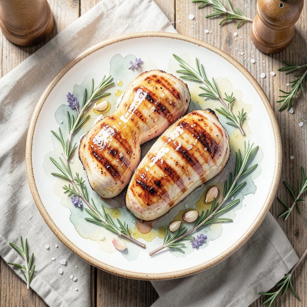 Barbecue Chicken Breast Recipe Grill: Charcoal-Kissed With Zesty Glaze