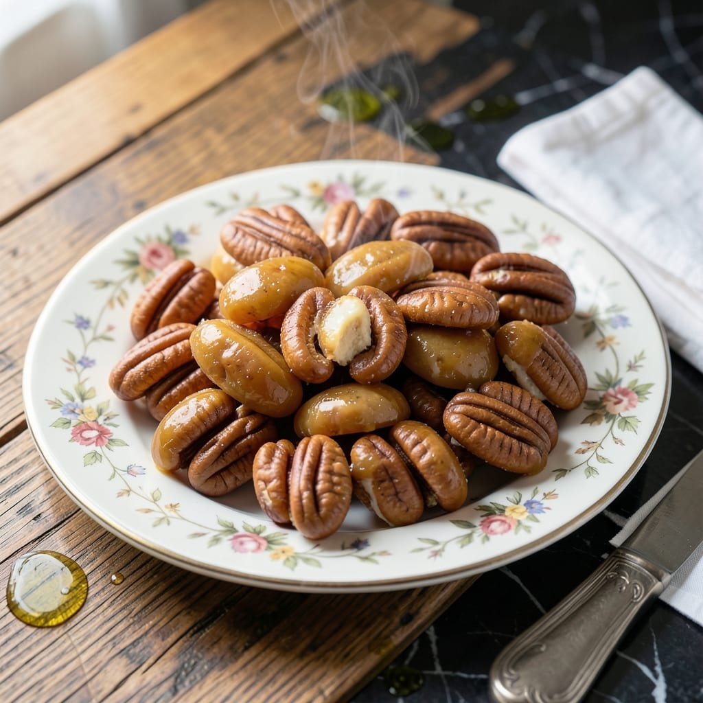 Monterey House Candy Recipe: Old-Fashioned Pecan Clusters Monterey House Candy Recipe: Old-Fashioned Pecan Clusters