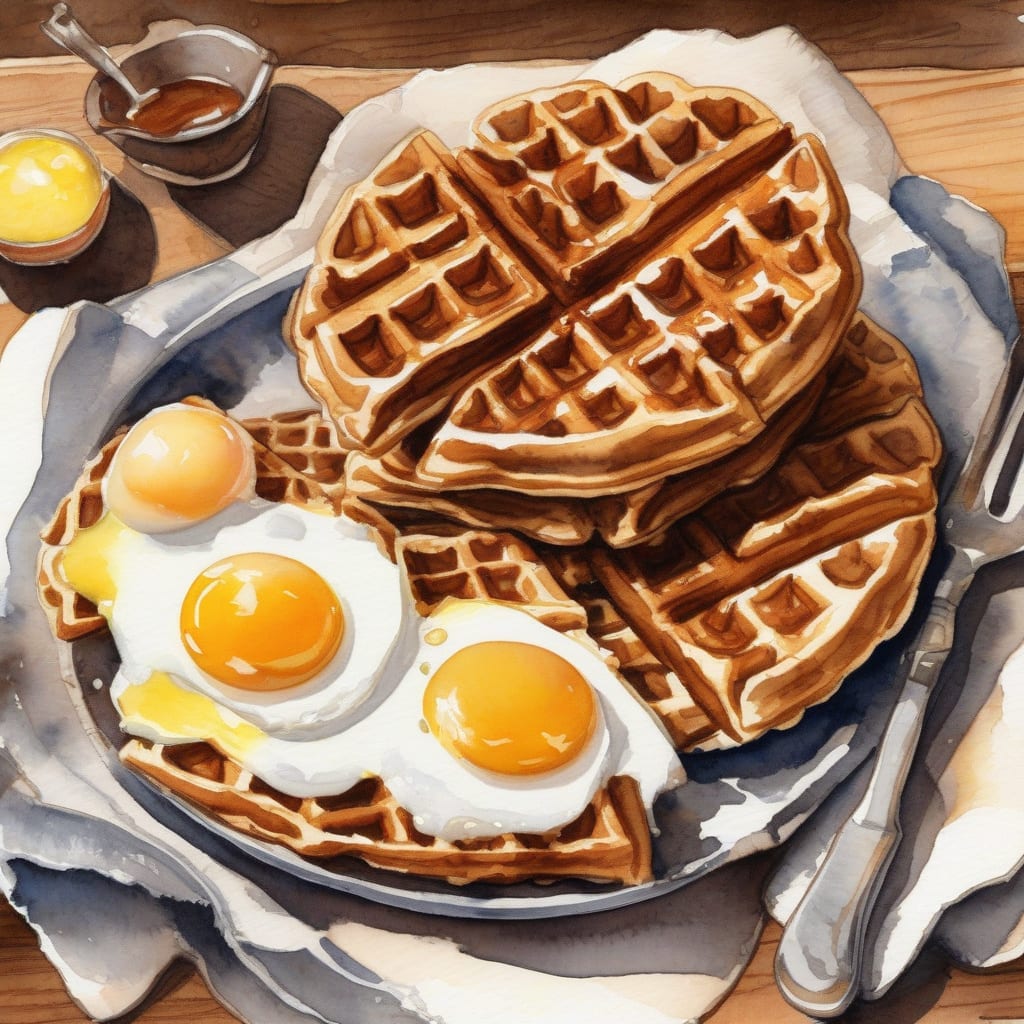 waffle recipe aunt jemima complete