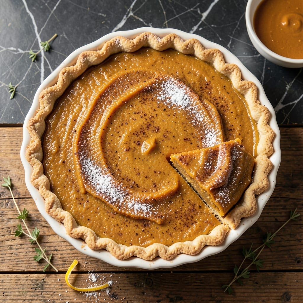 Pumpkin Pie Recipe With Canned Pumpkin: Silky Spiced Custard in Flaky Crust