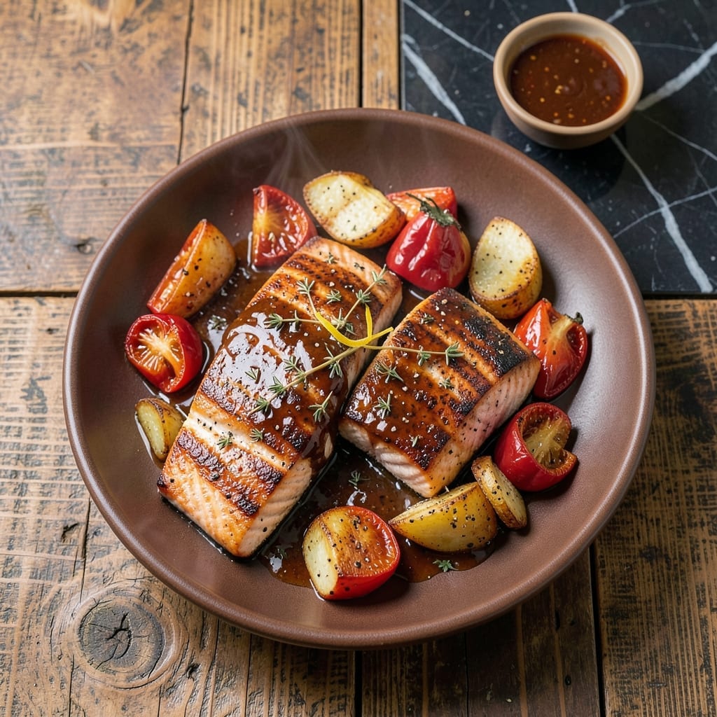 Barbecue Salmon Recipe: Smoky Char With Flaky Centers