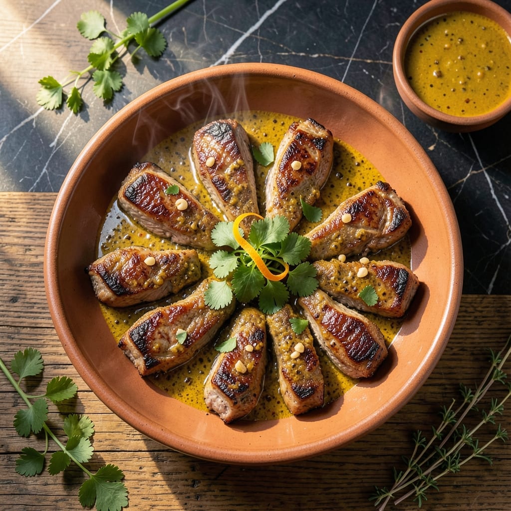 Recipe for Curried Lamb Chops: Spice-Rubbed and Pan-Seared to Succulence