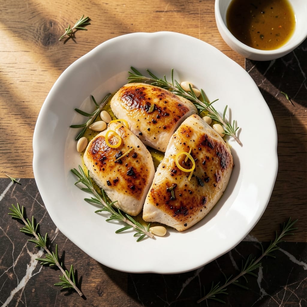 Recipe for Baked Chicken Breast No Bone: Herb-Infused Juiciness in Every Bite