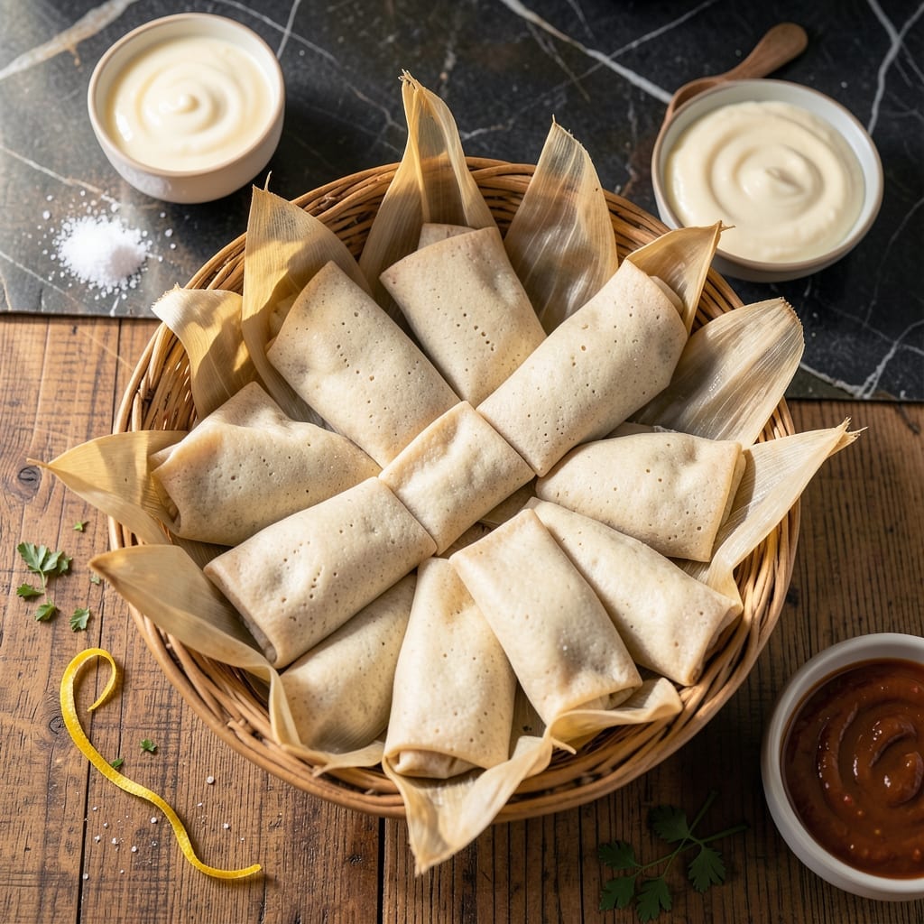 Masa Tamales Recipe: Steamed Corn Dough With Savory Fillings