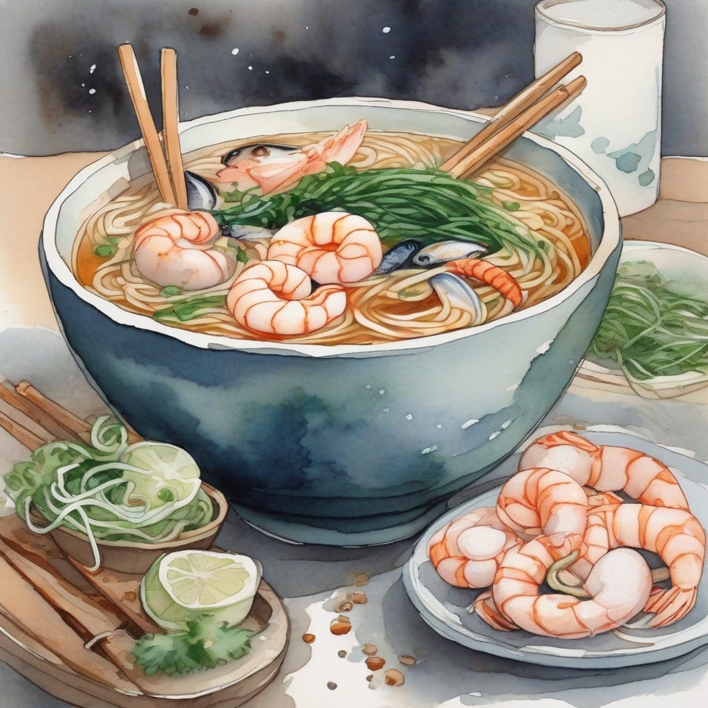 seafood udon soup recipe