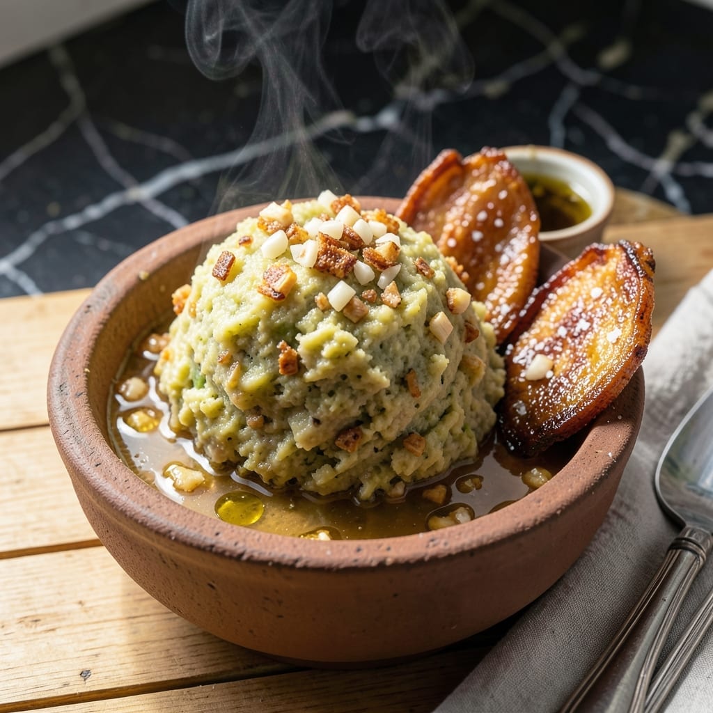 Mofongo Recipe Puerto Rican Style: Mashed Plantain Comfort With Garlic Crisp