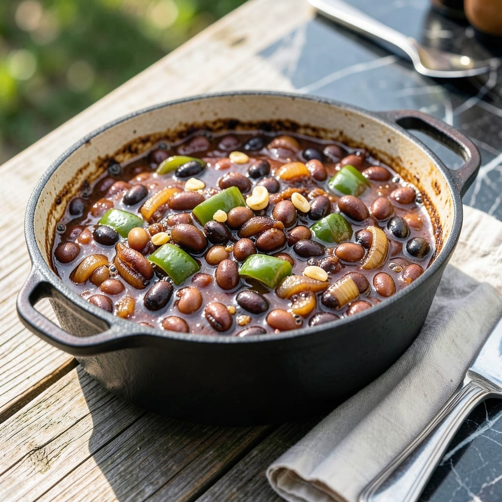 Backyard Barbecue Baked Beans Recipe: Smoky Sweet Slow-Cooked Side