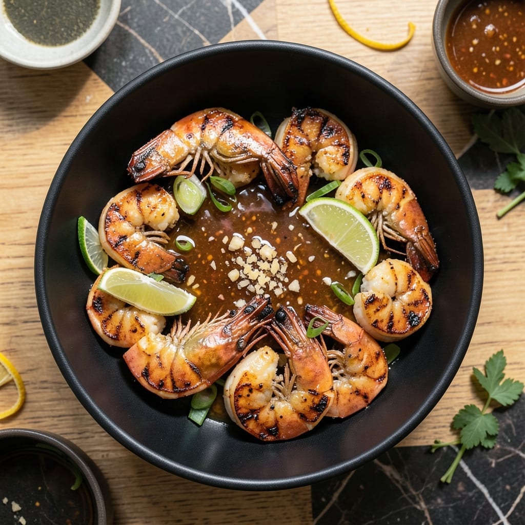 Grilled Shrimp Glaze Recipe: Sweet and Sticky Coat for Succulent Shrimp