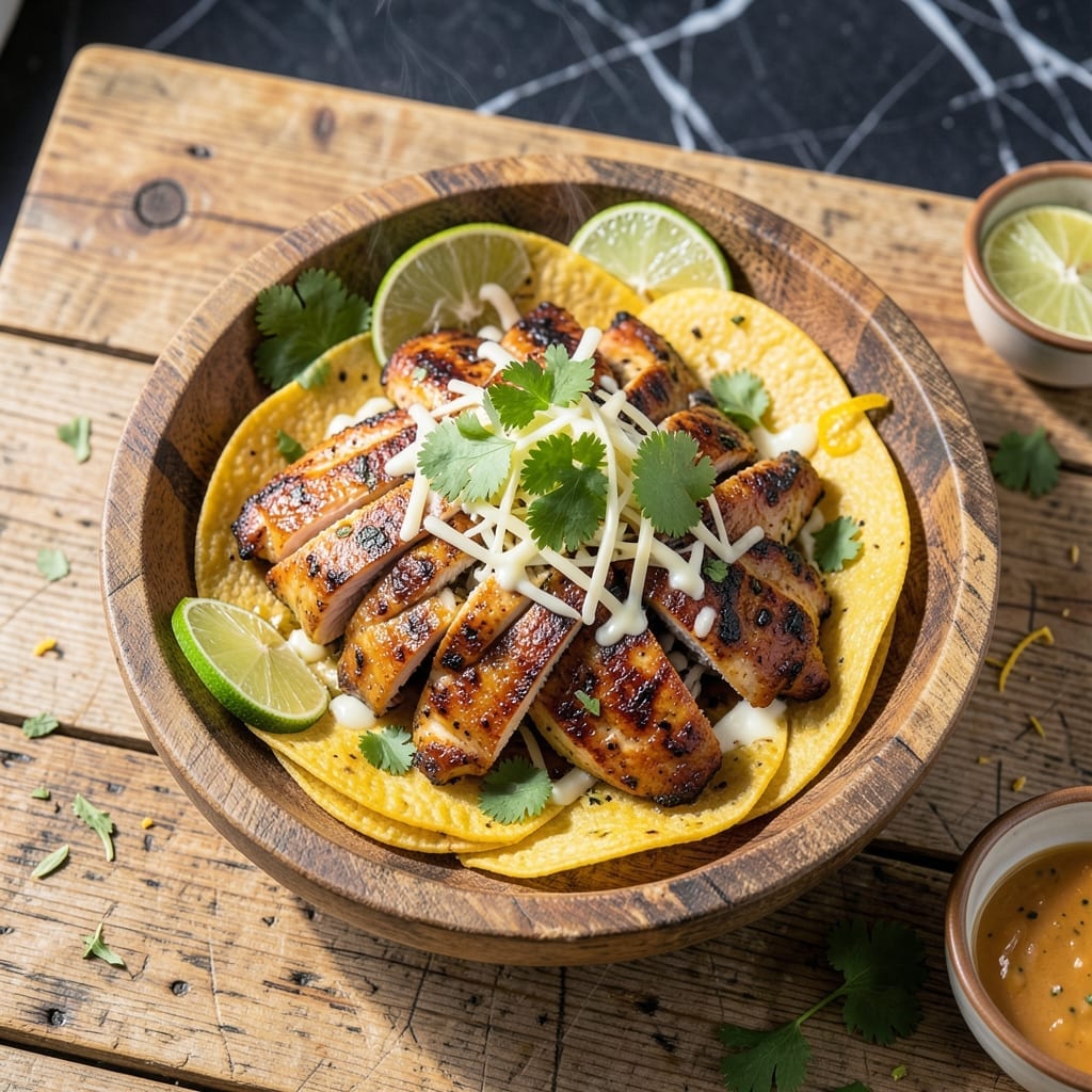 Baja Chicken Tacos Cheesecake Factory Recipe: Zesty Lime-Cilantro Flavor Burst