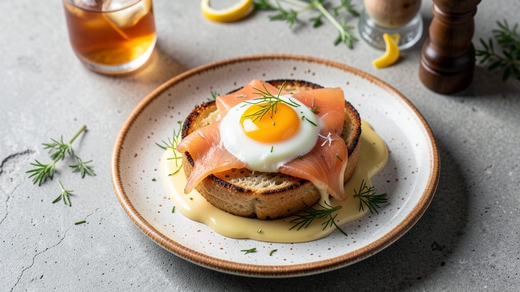 Smoked Salmon Benedict with Hollandaise