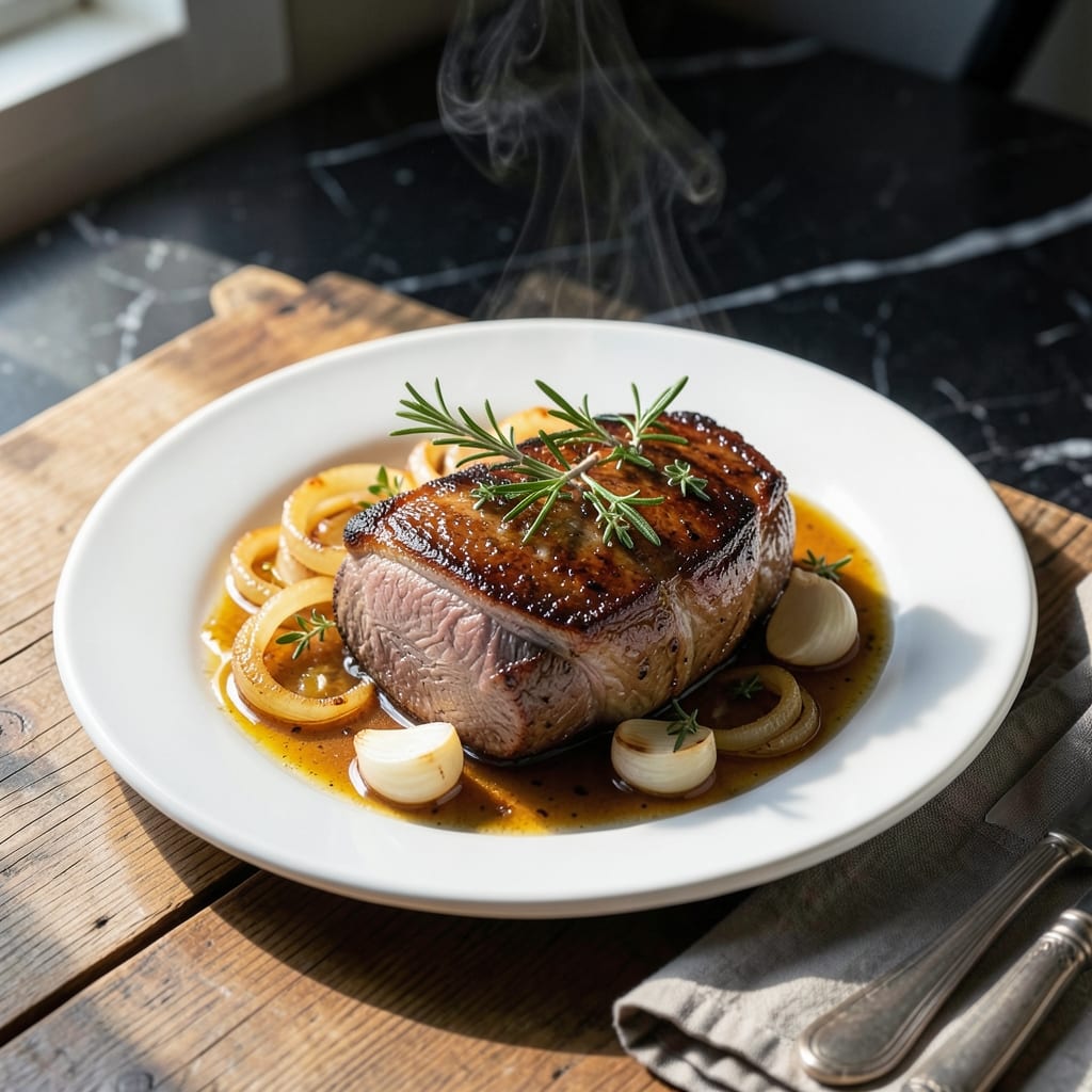 Pork Shoulder Blade Steak Recipe Slow Cooker: Set and Forget Herb-Infused Succulence