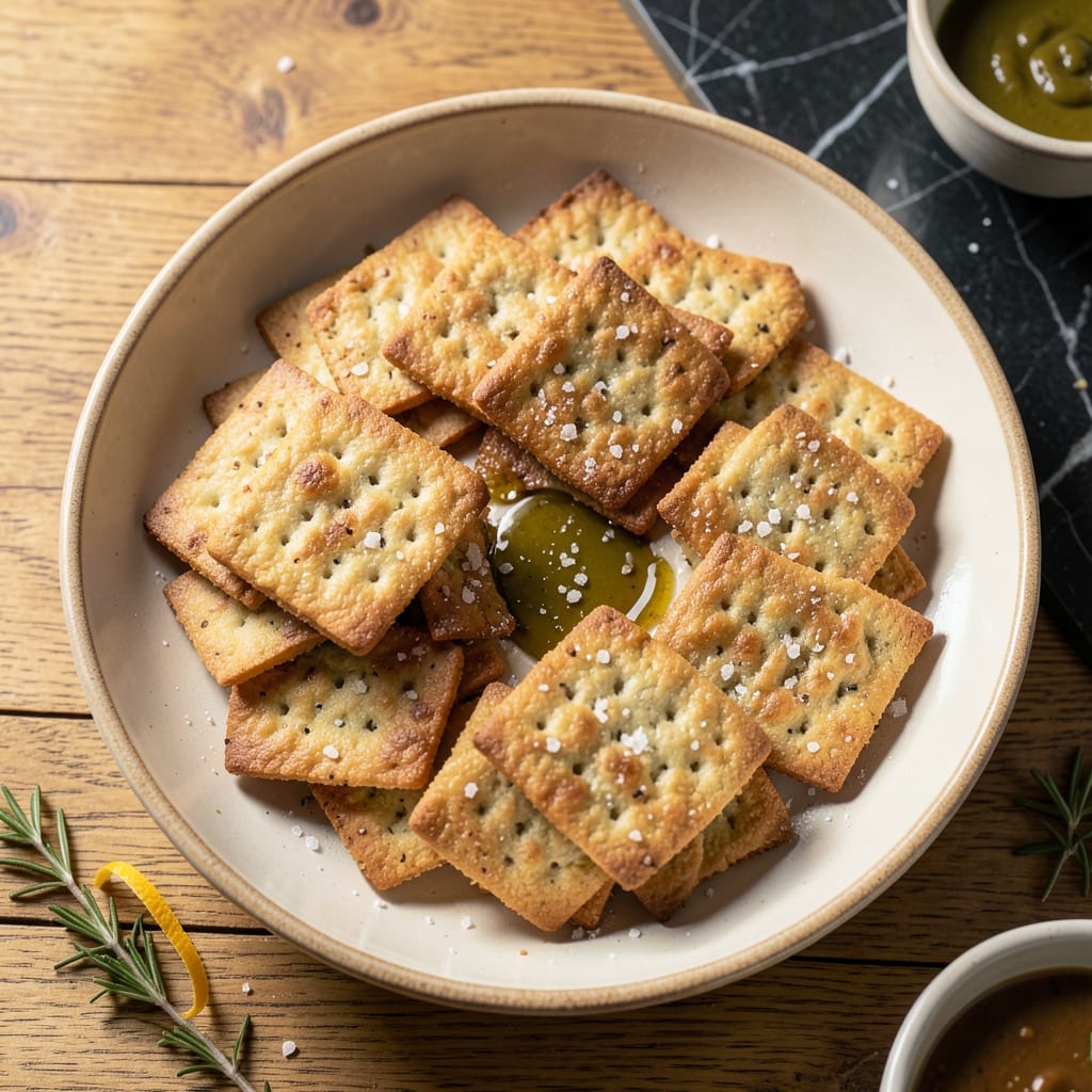 Recipe for Homemade Soda Crackers: Crisp and Light Snacking Perfection