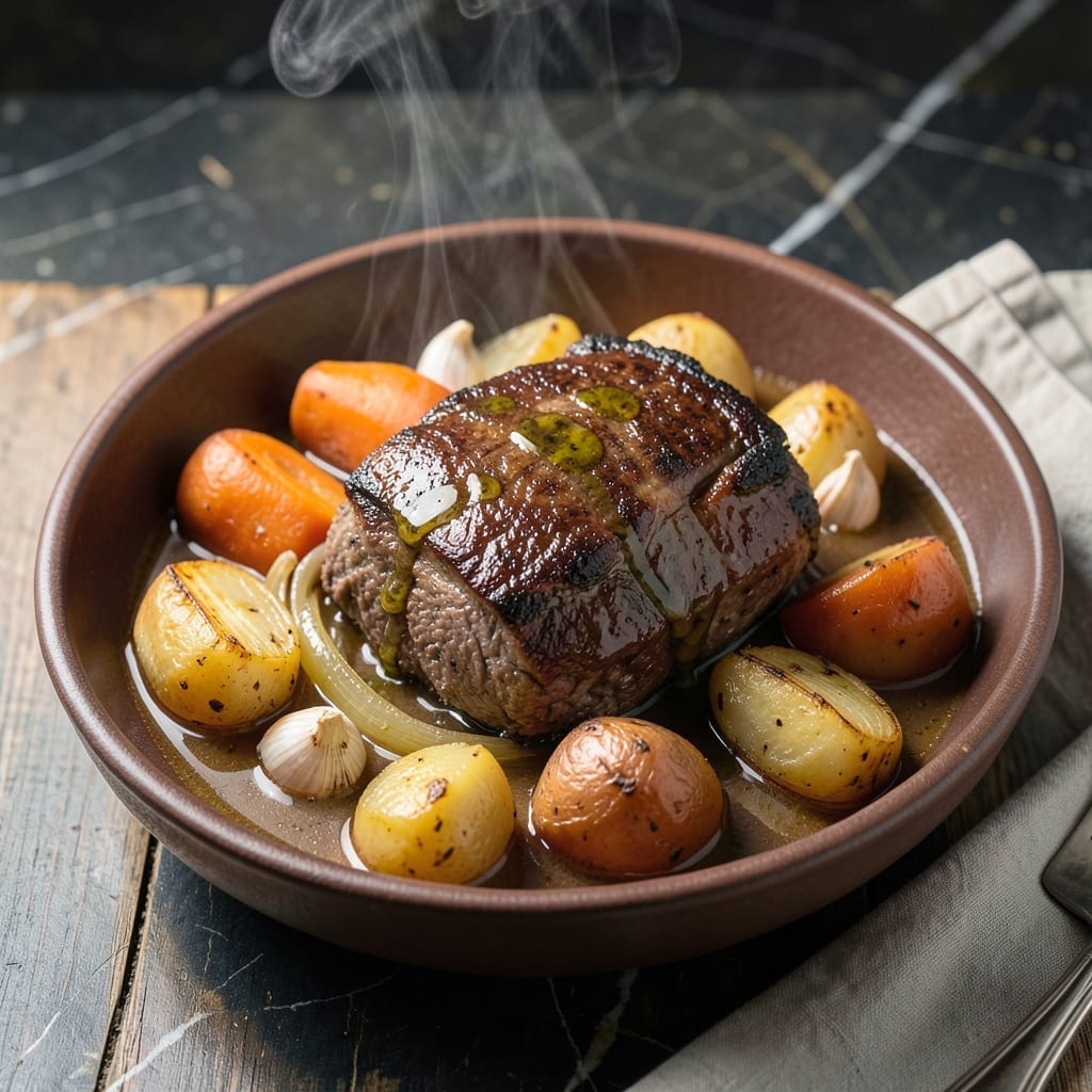 Juicy Pot Roast Recipe Crock Pot: Set-And-Forget Savory Succulence