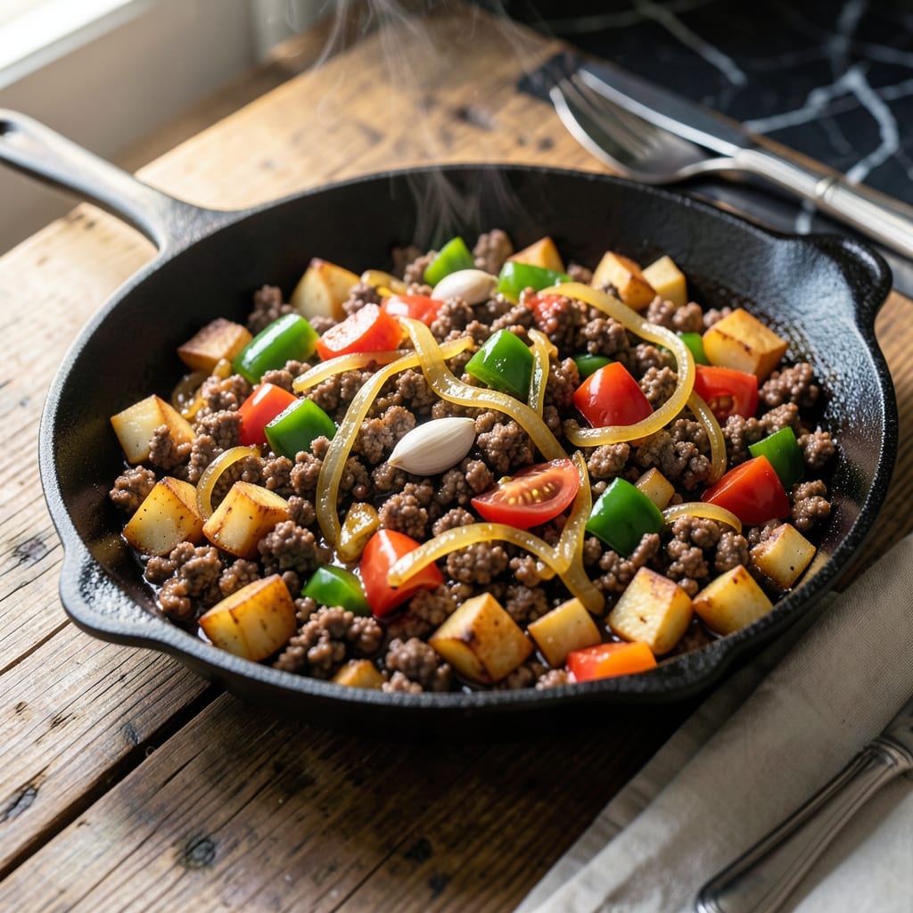 Texas Hash Recipe Betty Crocker: Classic One-Skillet Beef and Potatoes Texas Hash Recipe Betty Crocker: Classic One-Skillet Beef and Potatoes