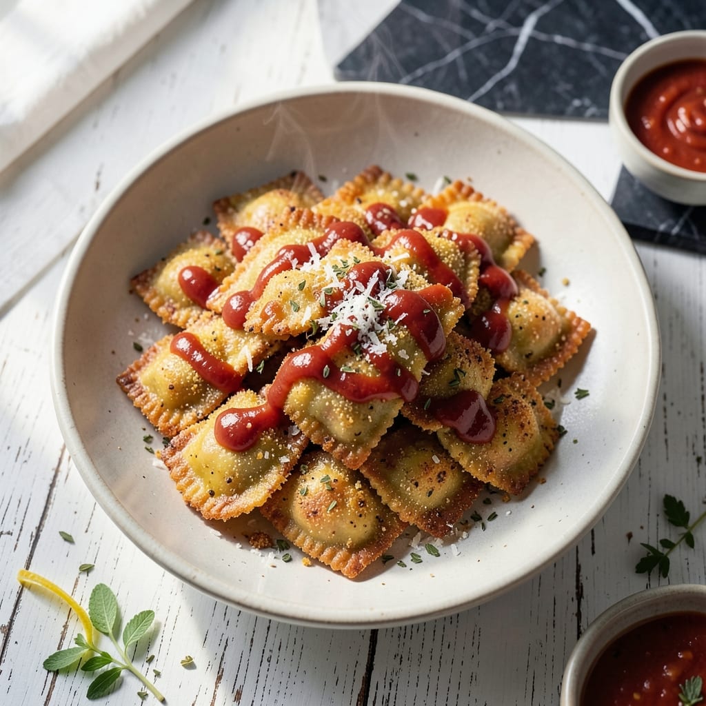 Fried Ravioli Recipe Oven: Crispy Outside No Deep Fryer Needed