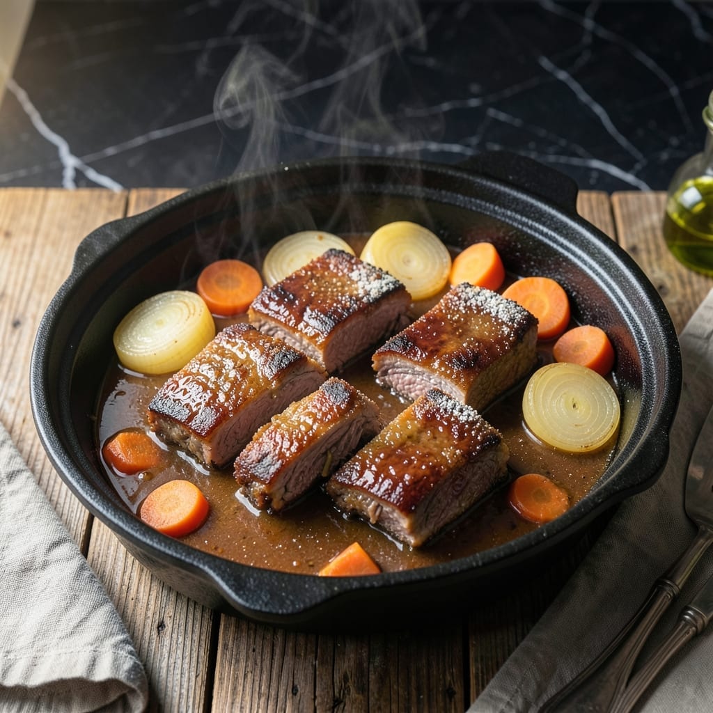 Beef Short Ribs Recipe Slow Cooker: Melt-In-Your-Mouth Tenderness With Red Wine Depth