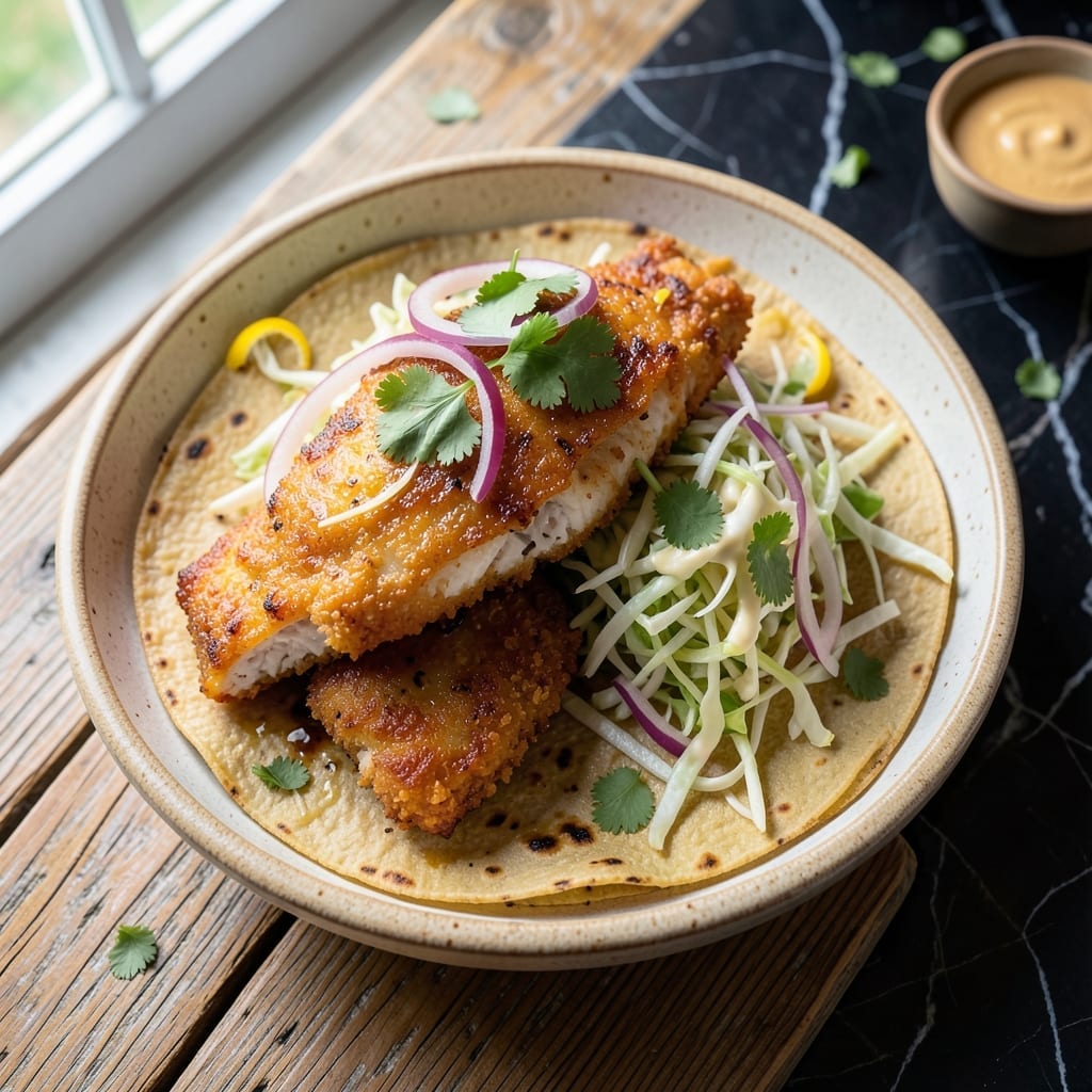 Fried Fish Taco Recipe With Slaw: Crunchy Bites and Zesty Freshness